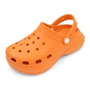 NEW Viyear kids orange slip on garden clogs